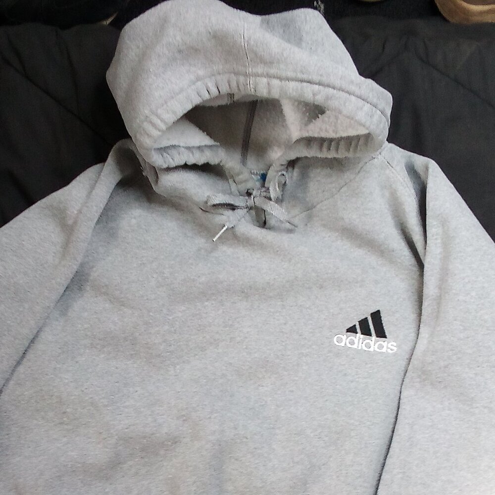 Vintage 90s Adidas Pullover Hoodie Sweatshirt